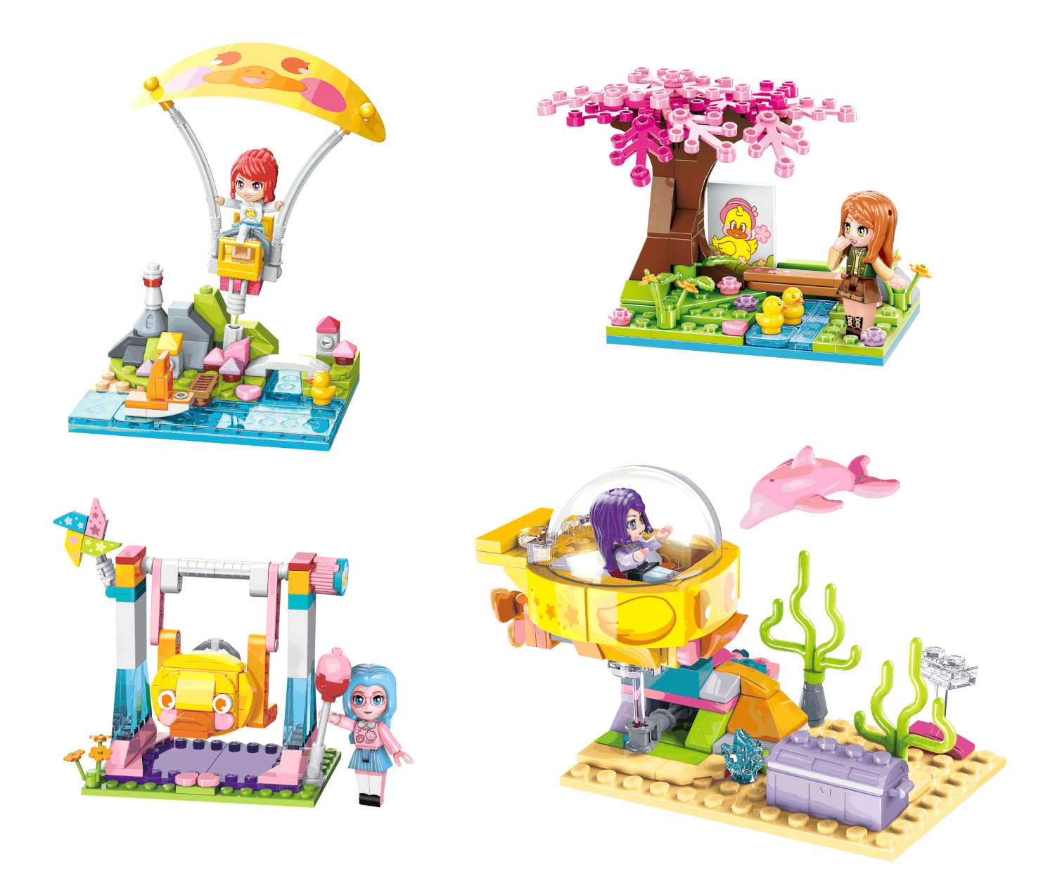 Конструктор QMAN 109 дет. в ассортименте - фото 1