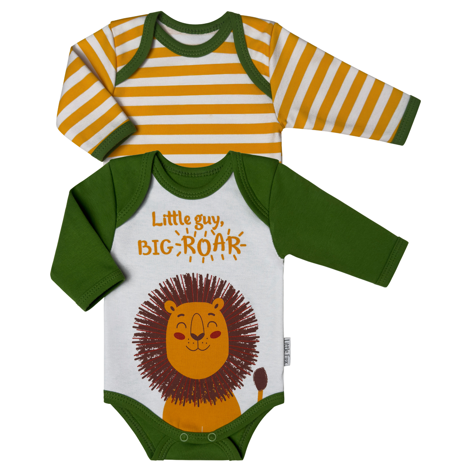 Боди 2 шт Little Fox 1LF2LC04/17 - фото 1