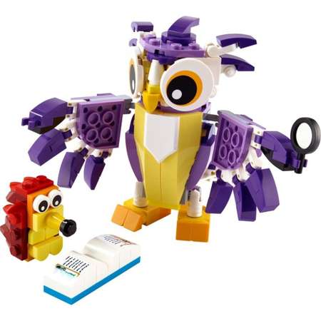 Конструктор LEGO Creator Удивительные лесные обитатели блочный