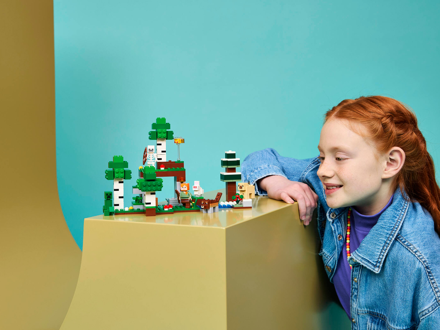 Конструктор LEGO Minecraft Приключение в первую ночь 301 дет. - фото 14
