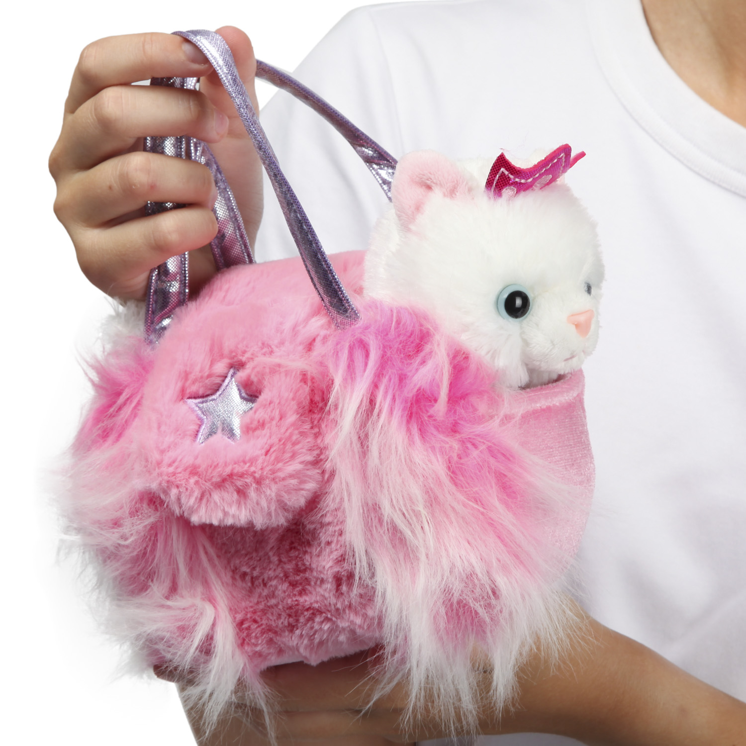 Игрушка мягкая Aurora котик - фото 5