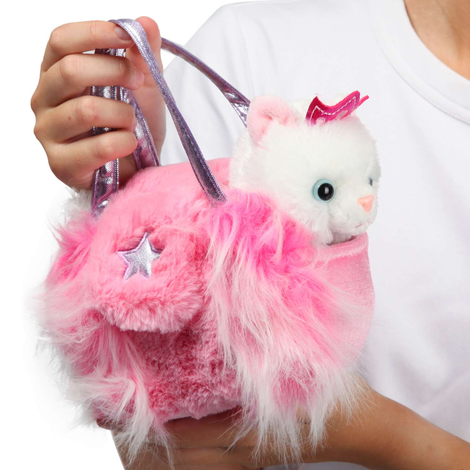 Игрушка мягкая Aurora котик - фото 5