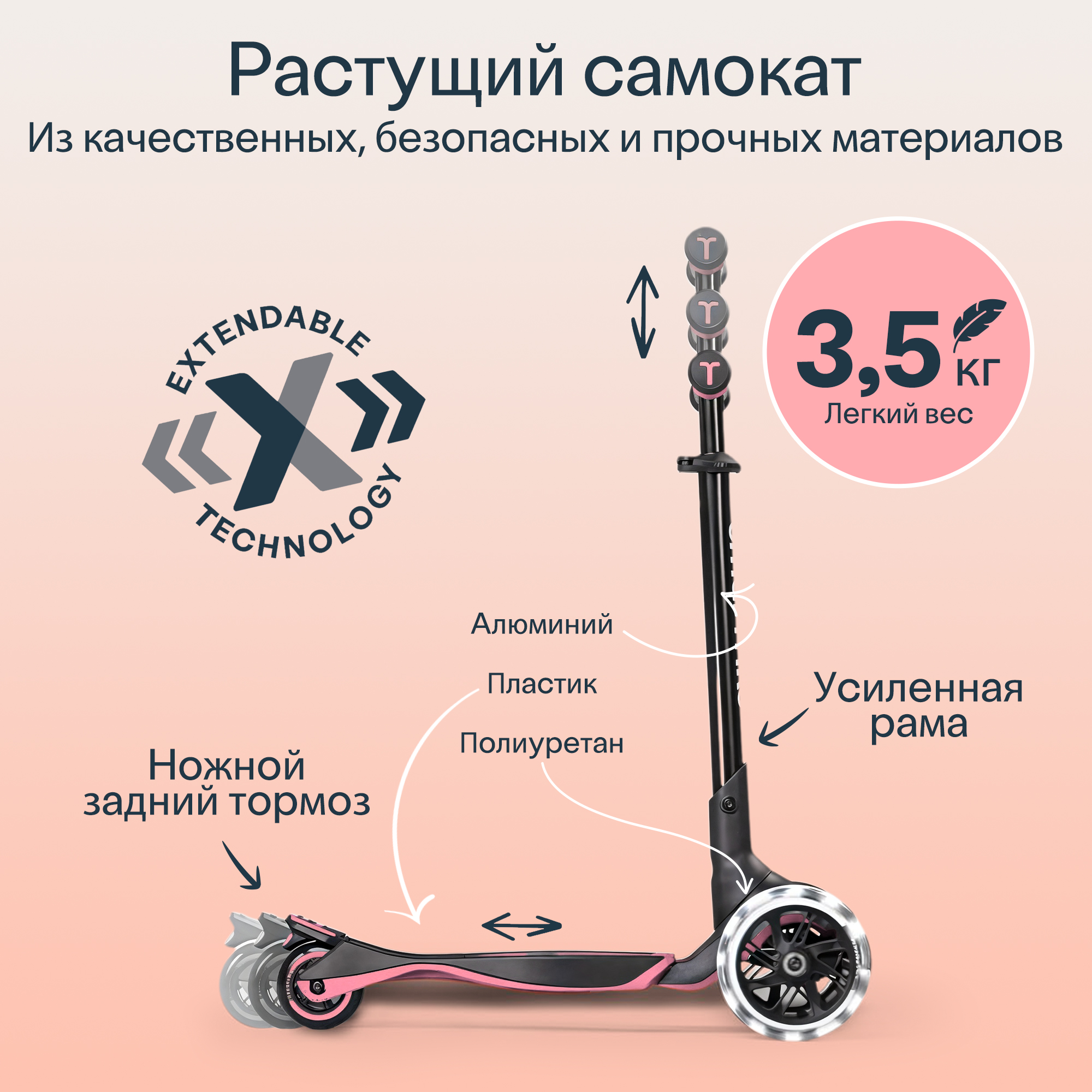 Самокат SmarTrike трехколесный - фото 9