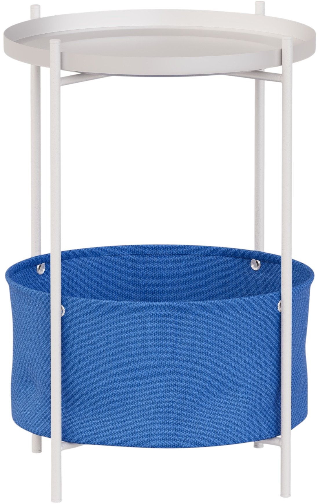 Стол журнальный LAVARIS Элдэй cuba deep sea ярко синий/белый муар - фото 5