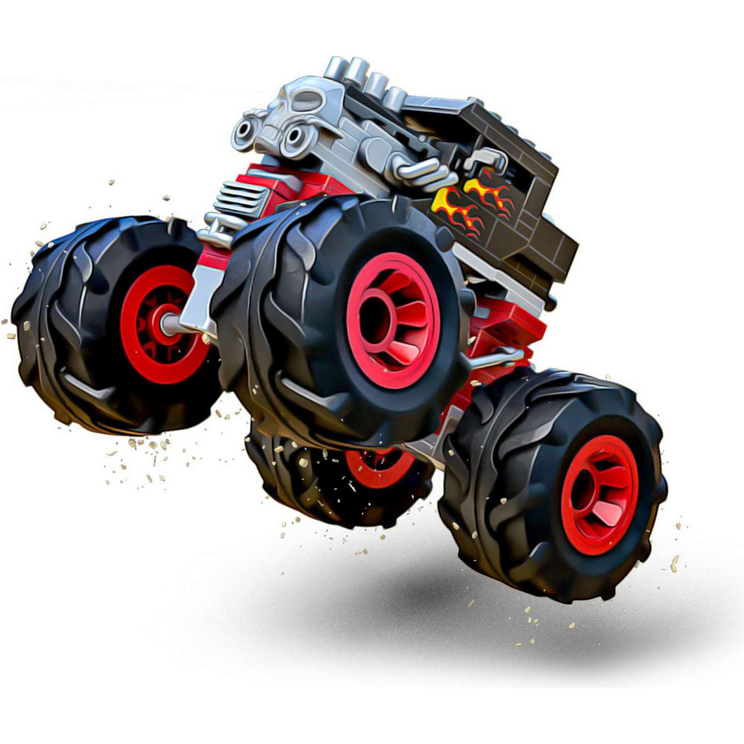 Конструктор Mega Construx Hot Wheels Монстр-трак в ассортименте - фото 11