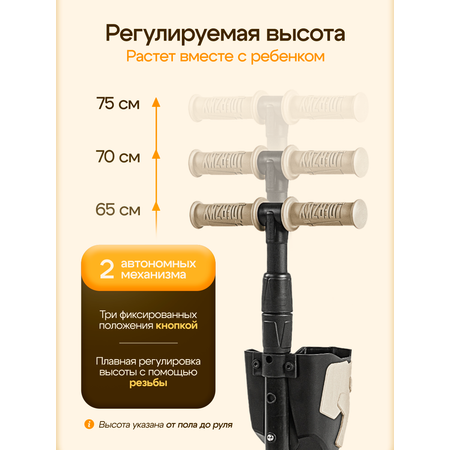 Самокат !Дерзкий трехколесный