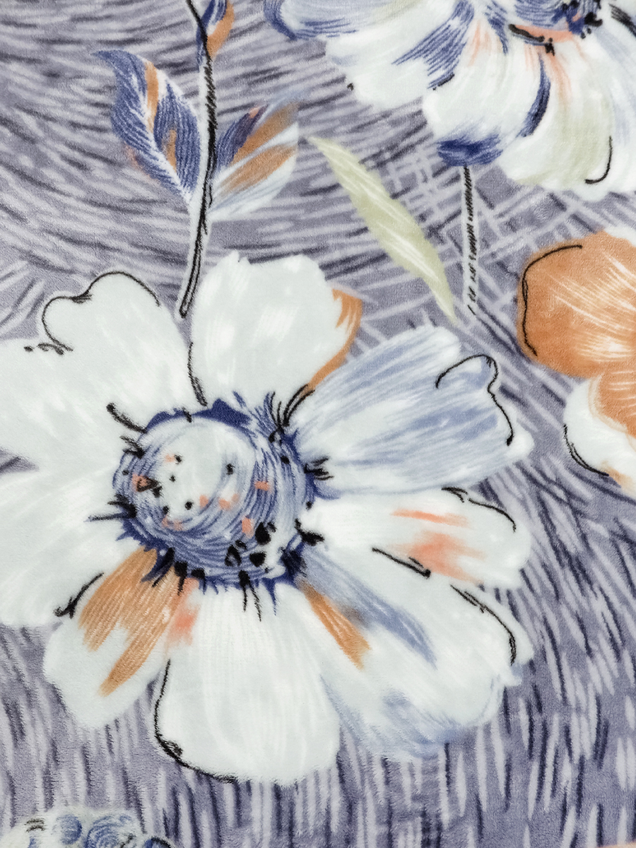 Покрывало Happy Family Ноктюрн 180 x 220 см велсофт - фото 6