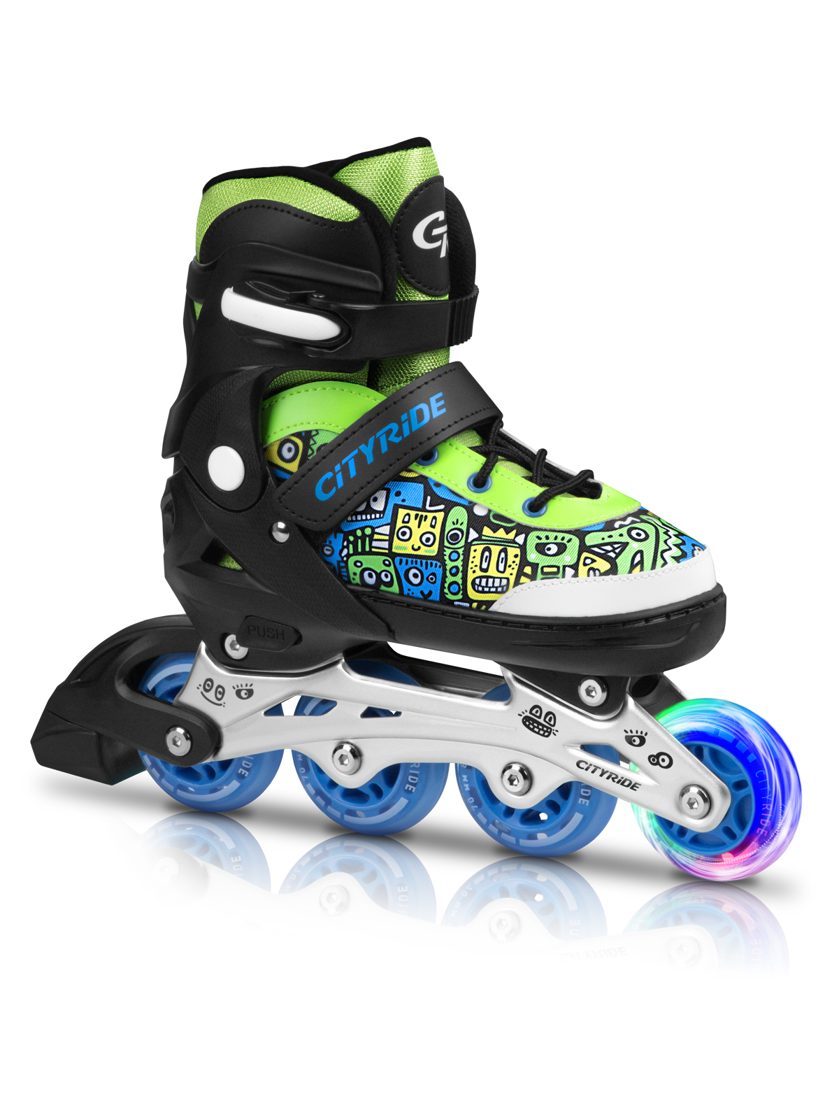 Роликовые коньки CITYRIDE S 30-33 - фото 31
