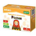 Настольная игра Игротека Мемо.Народные промыслы России.