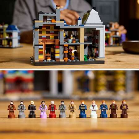 Конструктор LEGO Harry Potter Магазины Косого переулка блочный