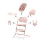 Стульчик для кормления Cybex LEMO 4-in-1 Set розовый