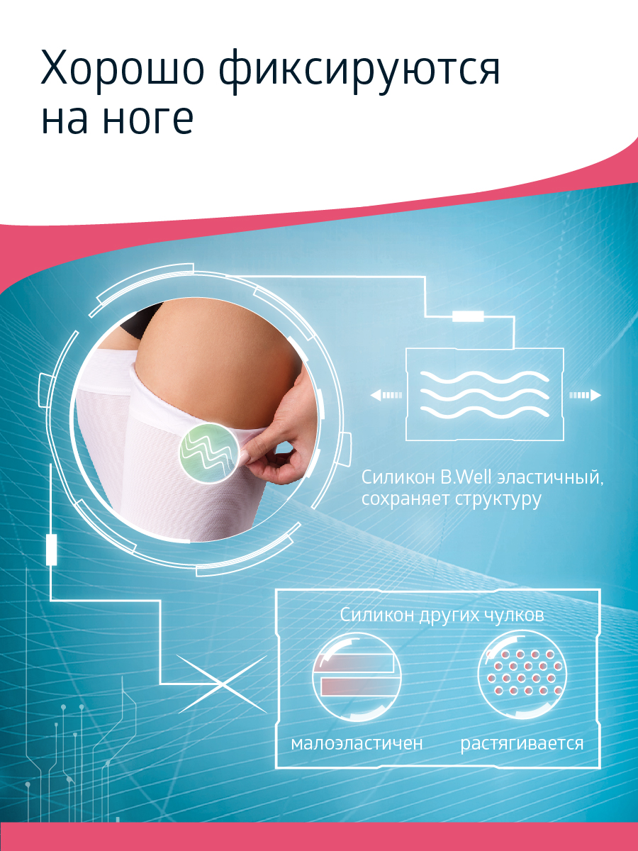 Чулки B.Well JW-224 - фото 8