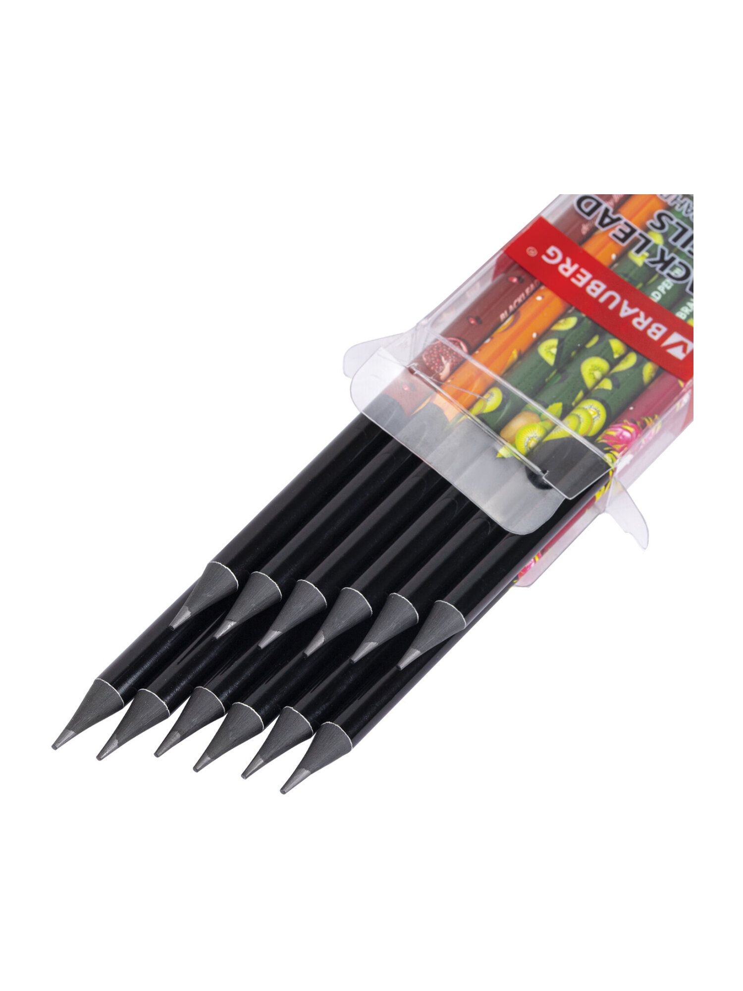 Карандаши чернографитные Brauberg 12 шт. - фото 11