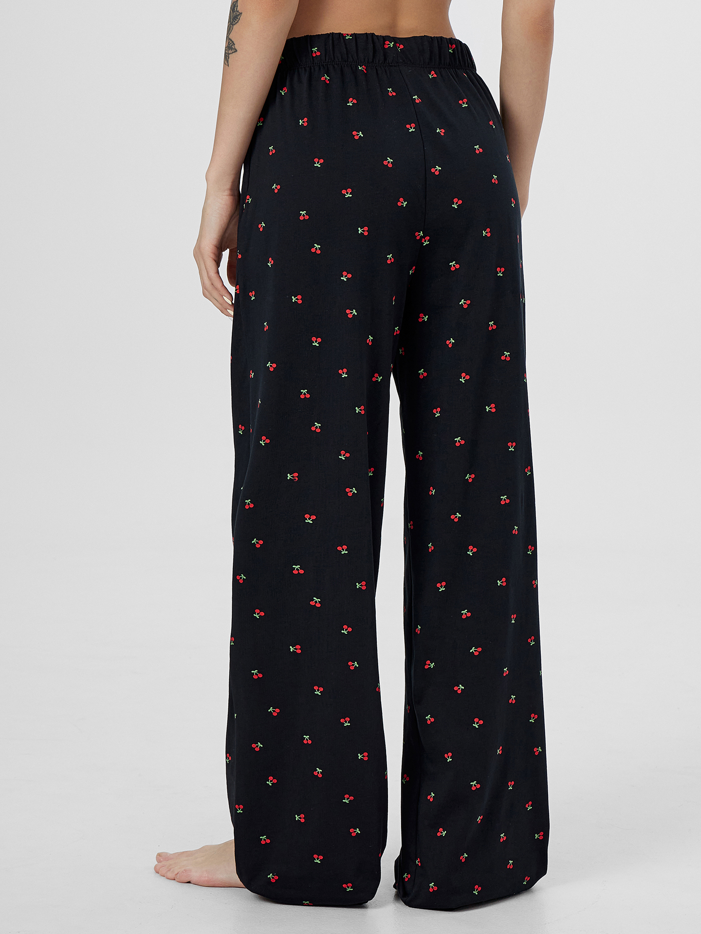 Брюки Mark Formelle (Марк Формэль) 532524-1/вишенки на черном - фото 2