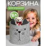 Органайзер для хранения Eva Котяра 24х24х22 см 8 л