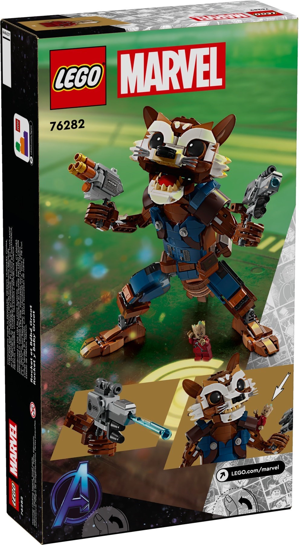 Конструктор LEGO Marvel Super Heroes 76282 566 дет. - фото 6