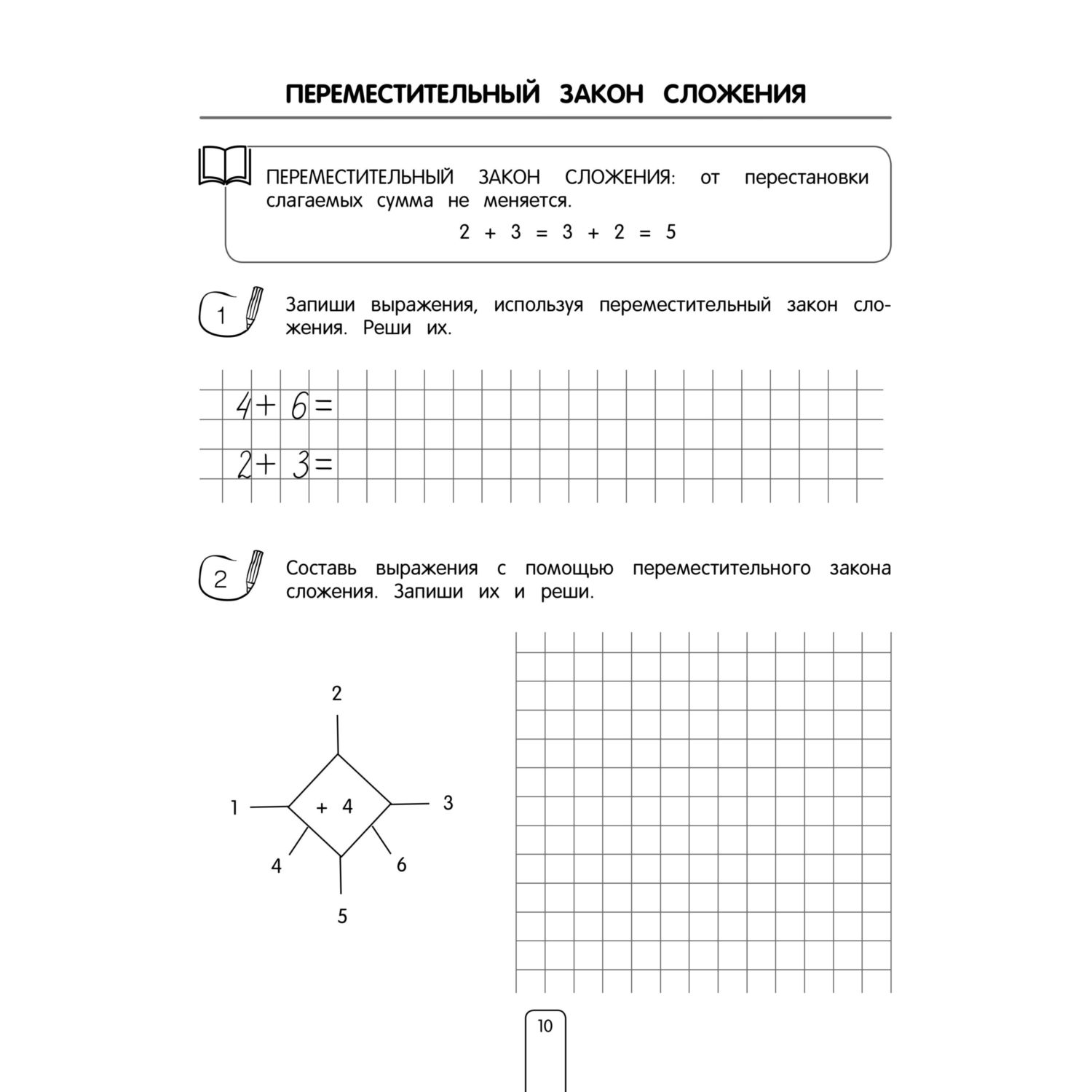 Книга Эксмо Все правила по математике Примеры задания - фото 9
