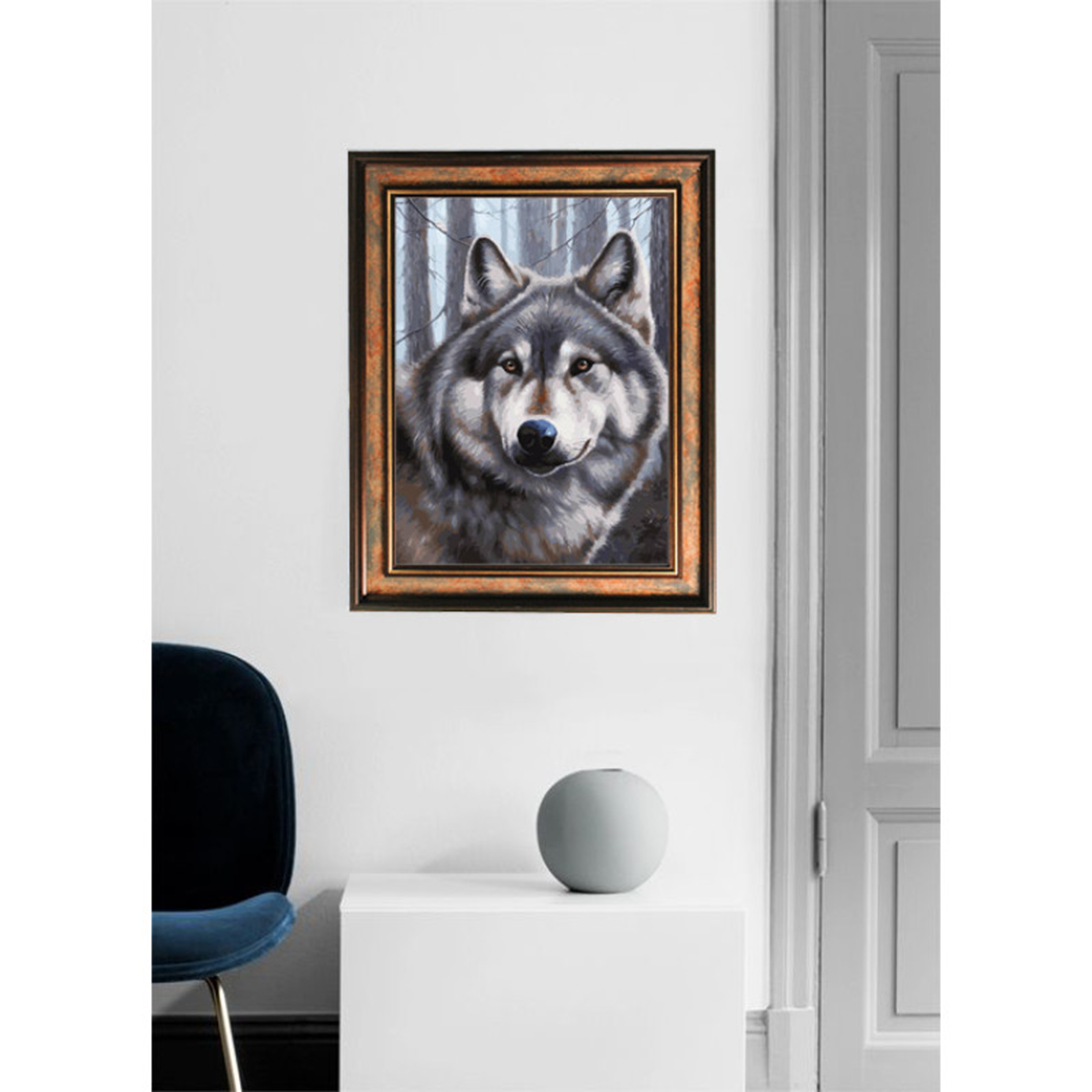 Картина по номерам Белоснежка Волк - фото 5