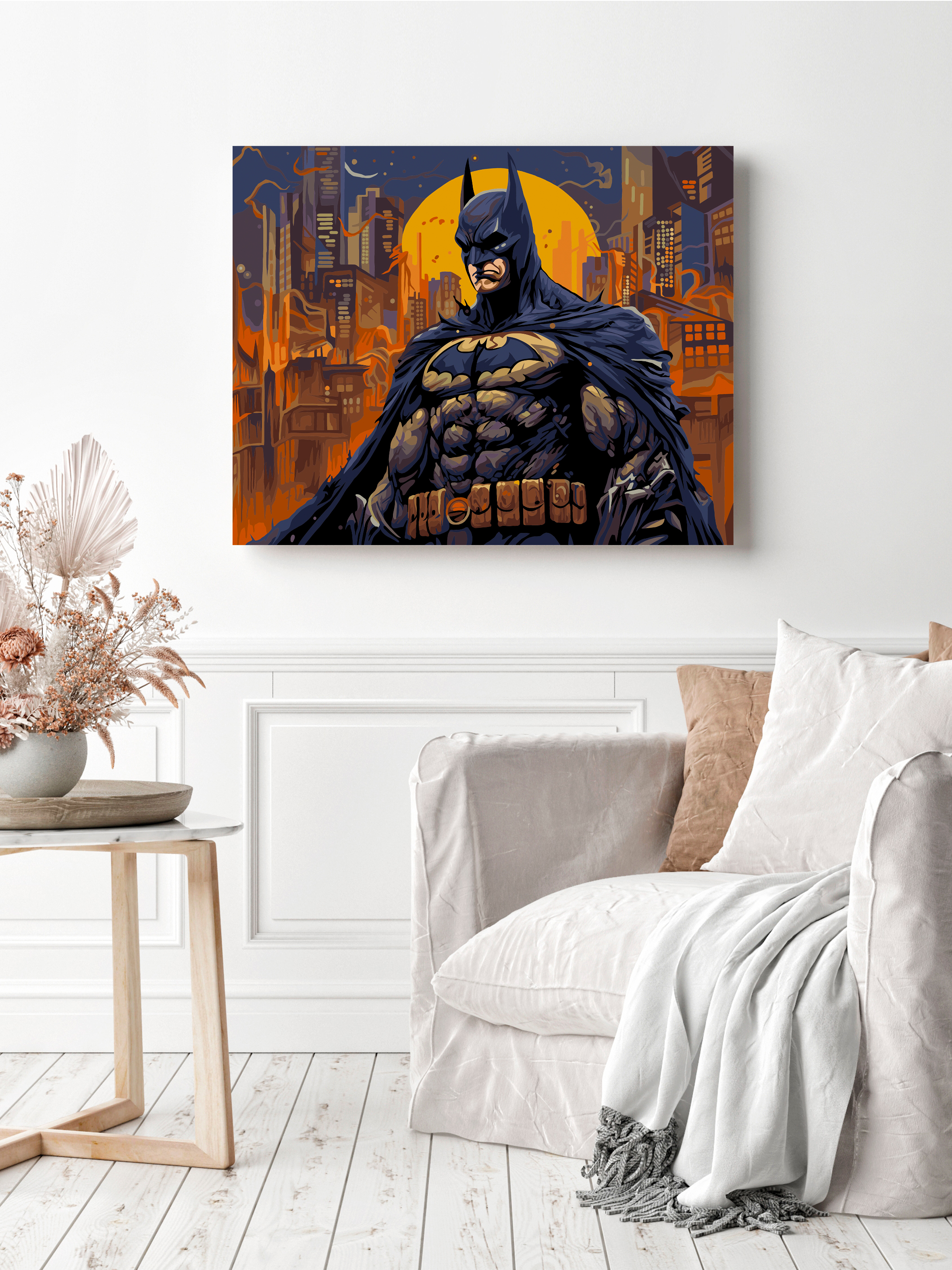 Картина по номерам Art sensation Бэтмен в ассортименте - фото 3