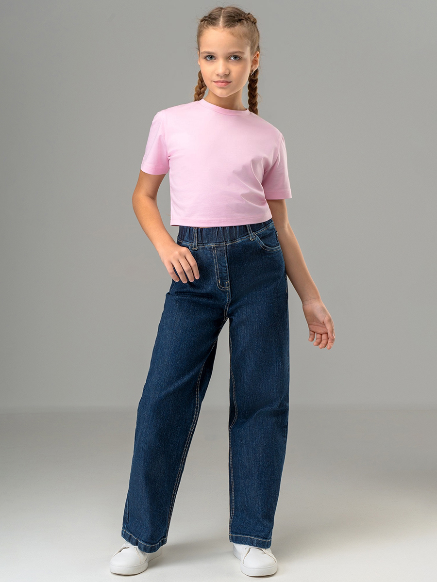 Джинсы HappyFox HF00811т.синий - фото 11