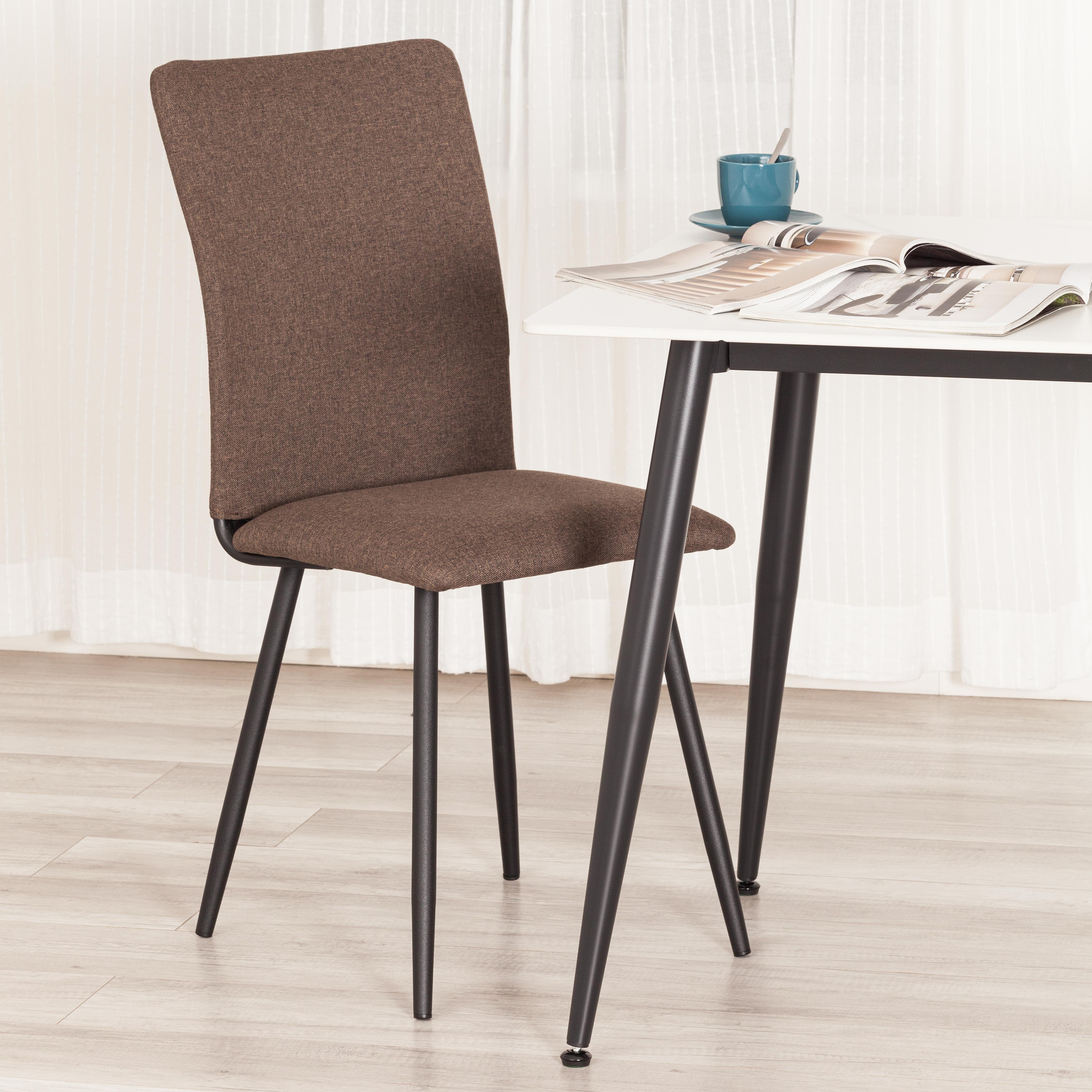 Стул TETCHAIR La Rousse рогожка, коричневый 2 шт. - фото 2