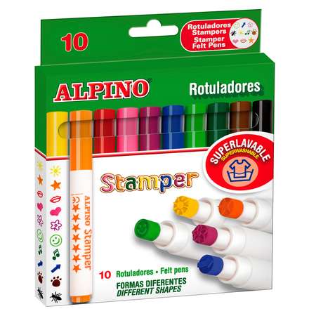 Фломастеры ALPINO 10 цв.