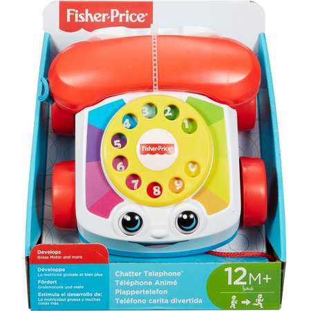 Развивающая игрушка Fisher Price Телефон на колесах