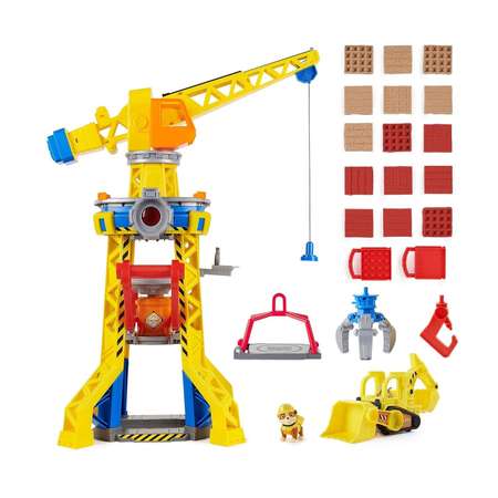 Игровой набор Paw Patrol Раббл крановая башня