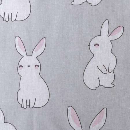 Простыня Этель Cute rabbit 150х214 см бязь