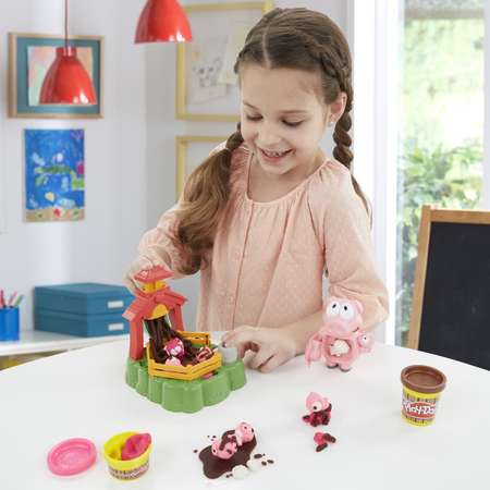 Пластилин Play-Doh Озорные поросята