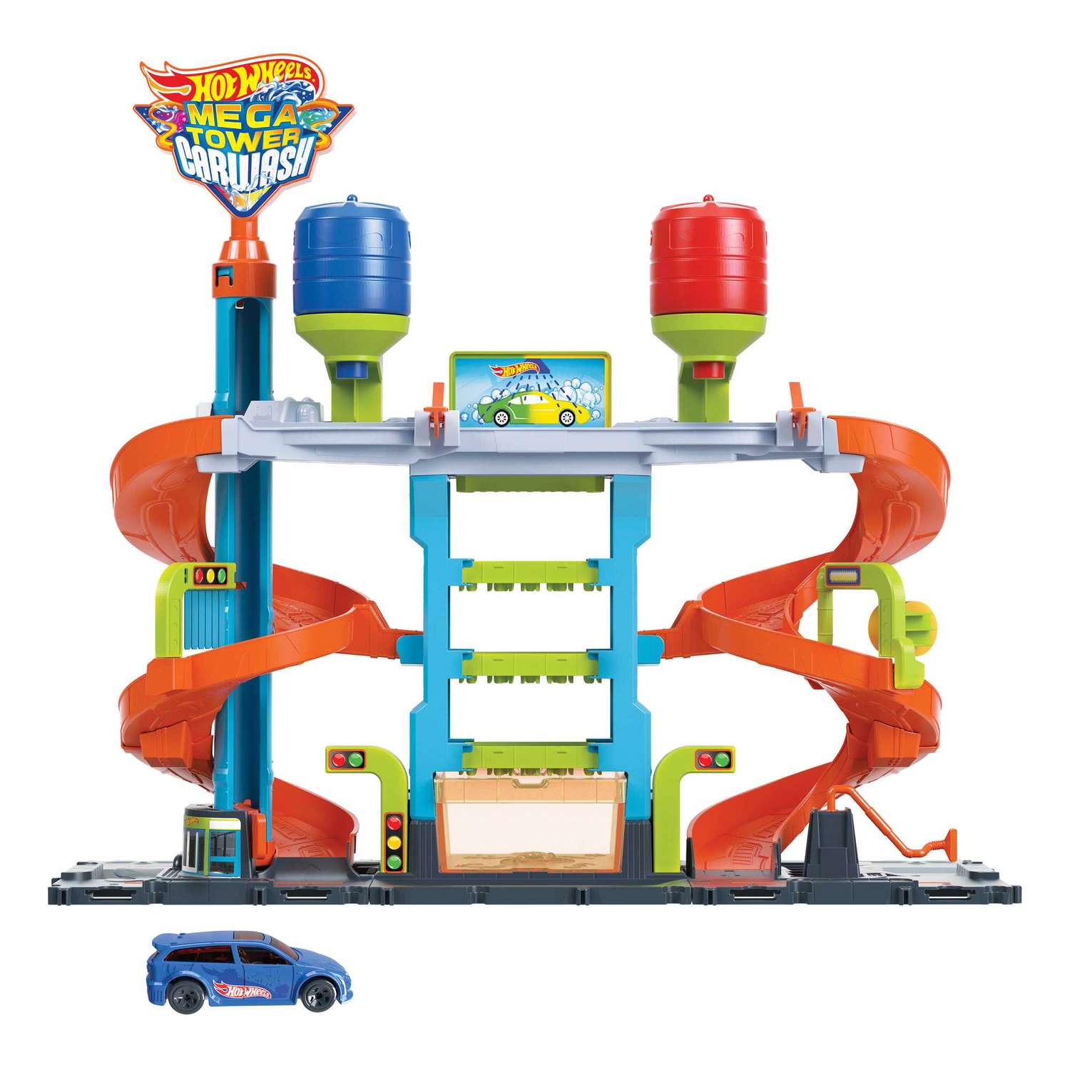 Игровой набор Hot Wheels City Mega Tower 1:64 HDP05 - фото 7