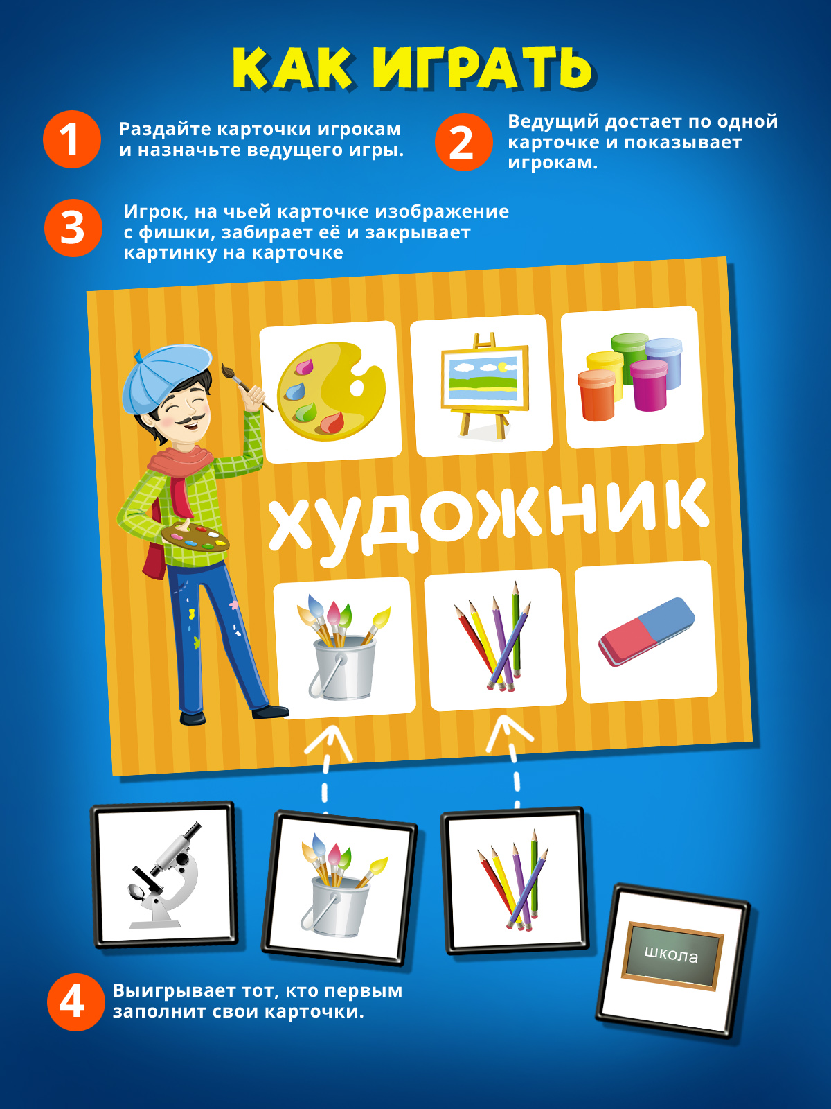 Настольная игра STELLAR Профессии - фото 2