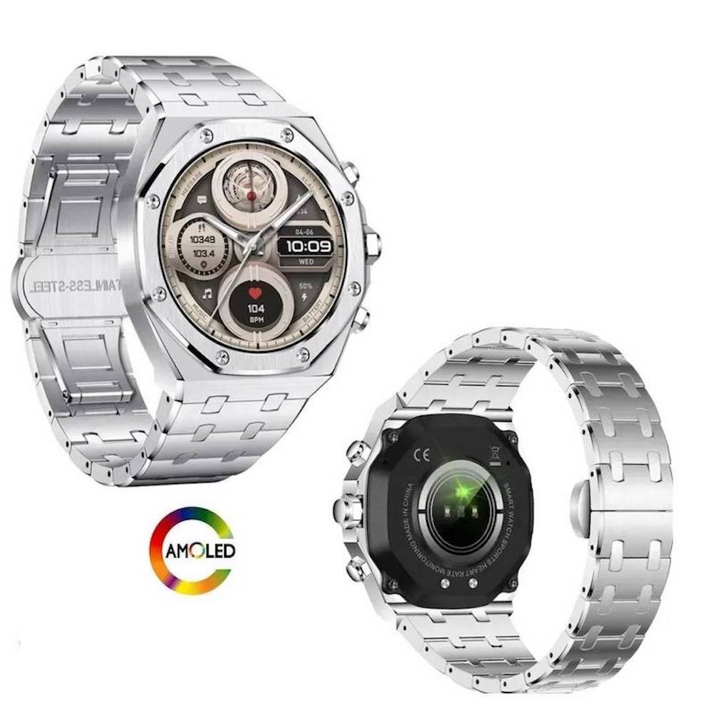 Смарт-часы CheckME Smart CMSAK68SS с хронографом и фитнес-трекером - фото 4