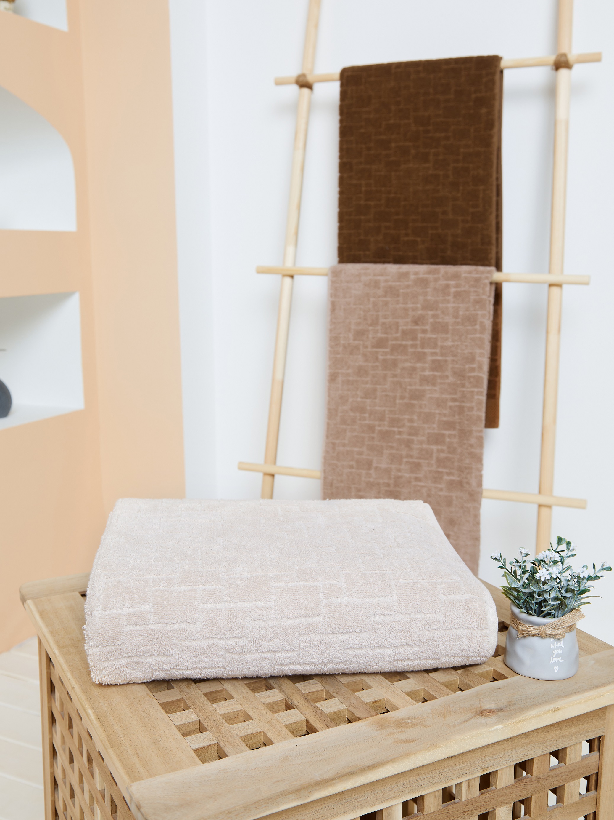 Полотенце Сoton Delux 50 x 90 см 3 шт. - фото 1