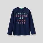 Лонгслив United Colors of Benetton