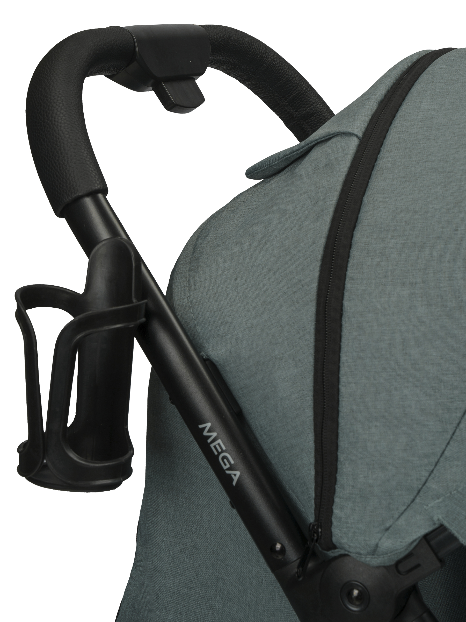 Коляска прогулочная Indigo Mega зеленый - фото 17