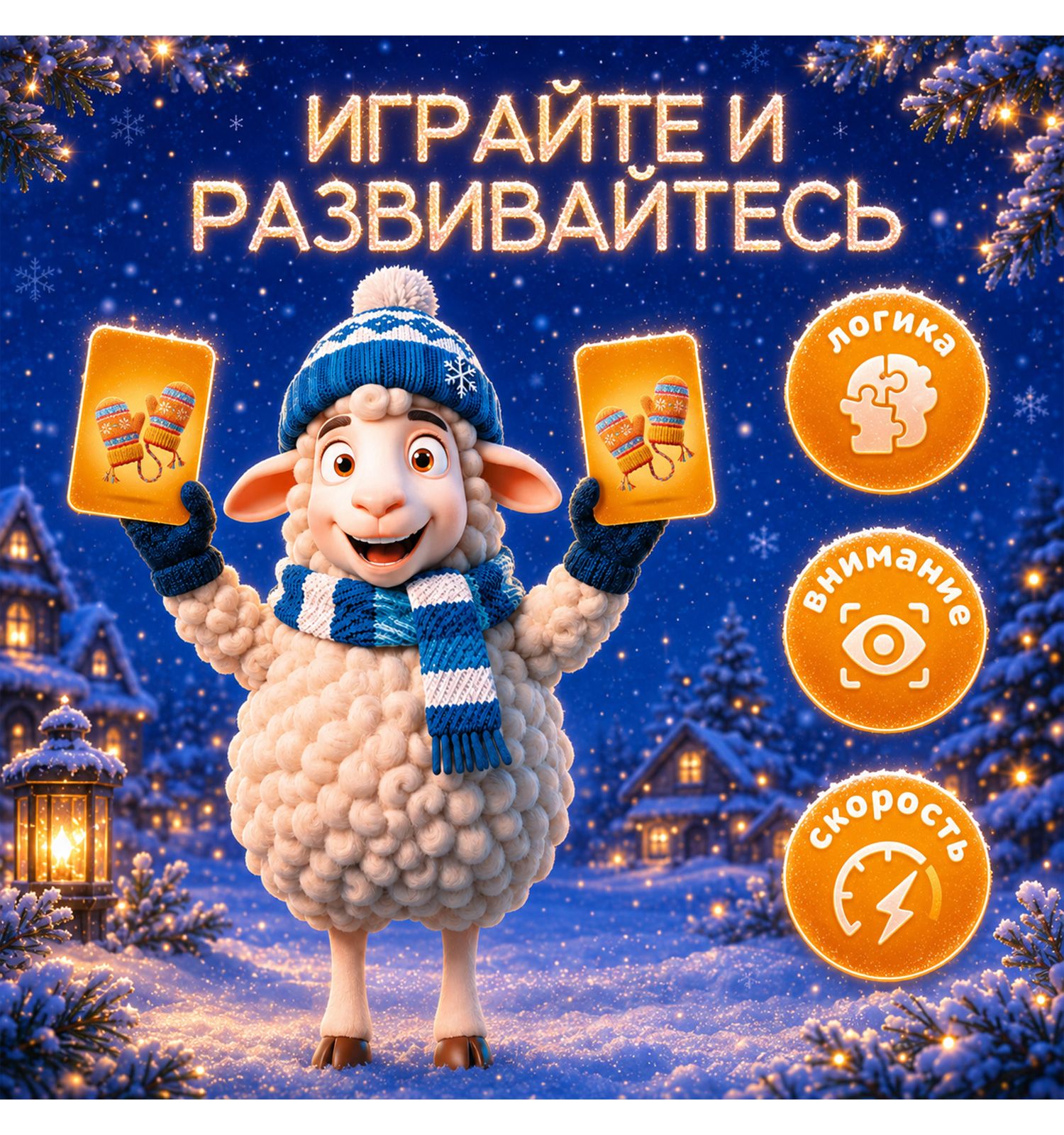 Настольная игра Десятое королевство Мемори Мемо Зимняя - фото 6