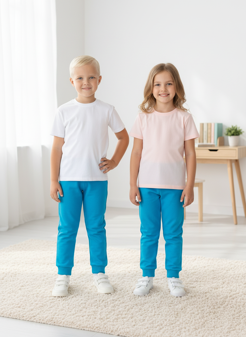 Брюки Утенок 455/1 бирюза - фото 2