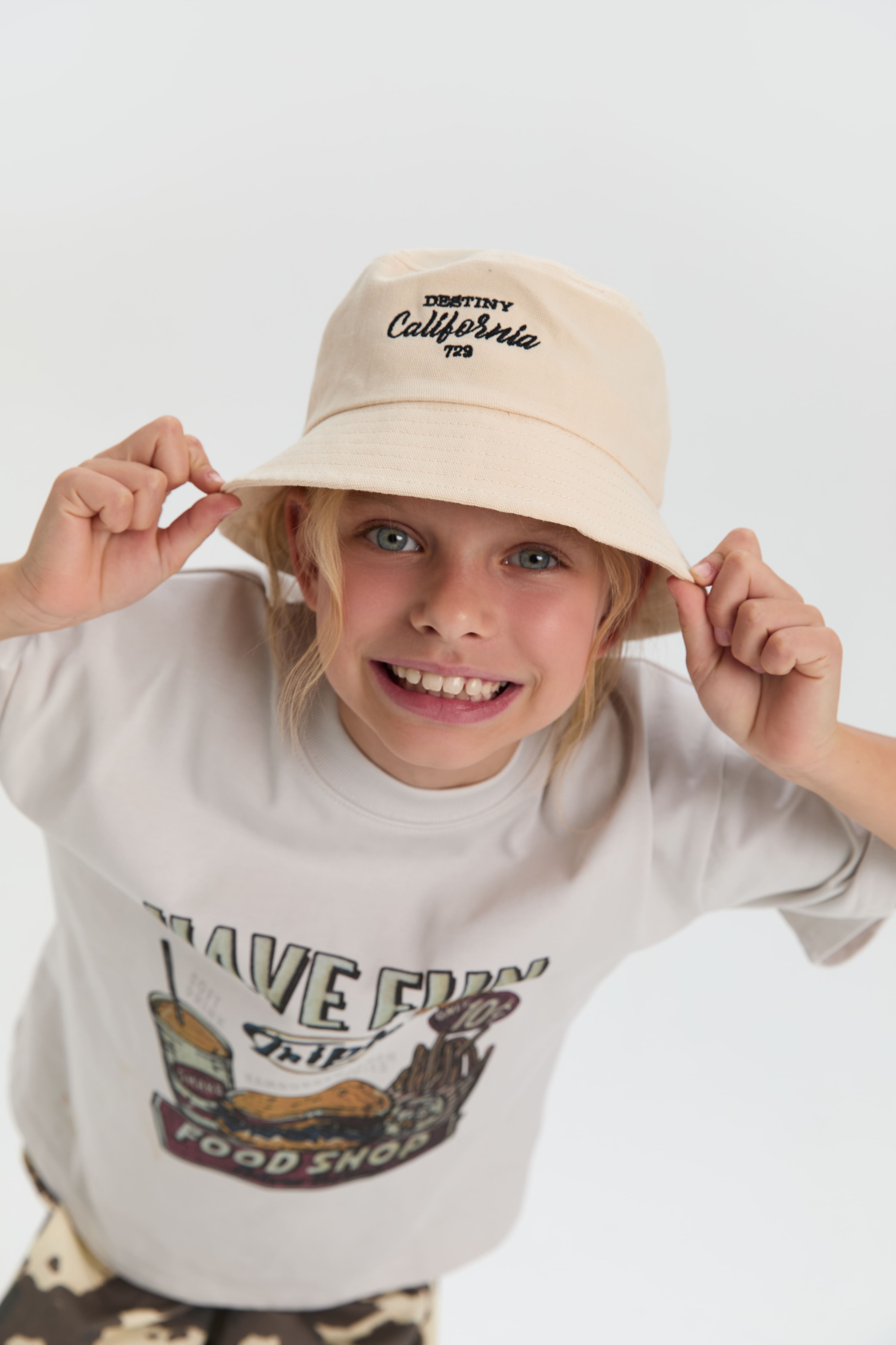 Панама OZITI KIDS ok110104Бежевый - фото 7