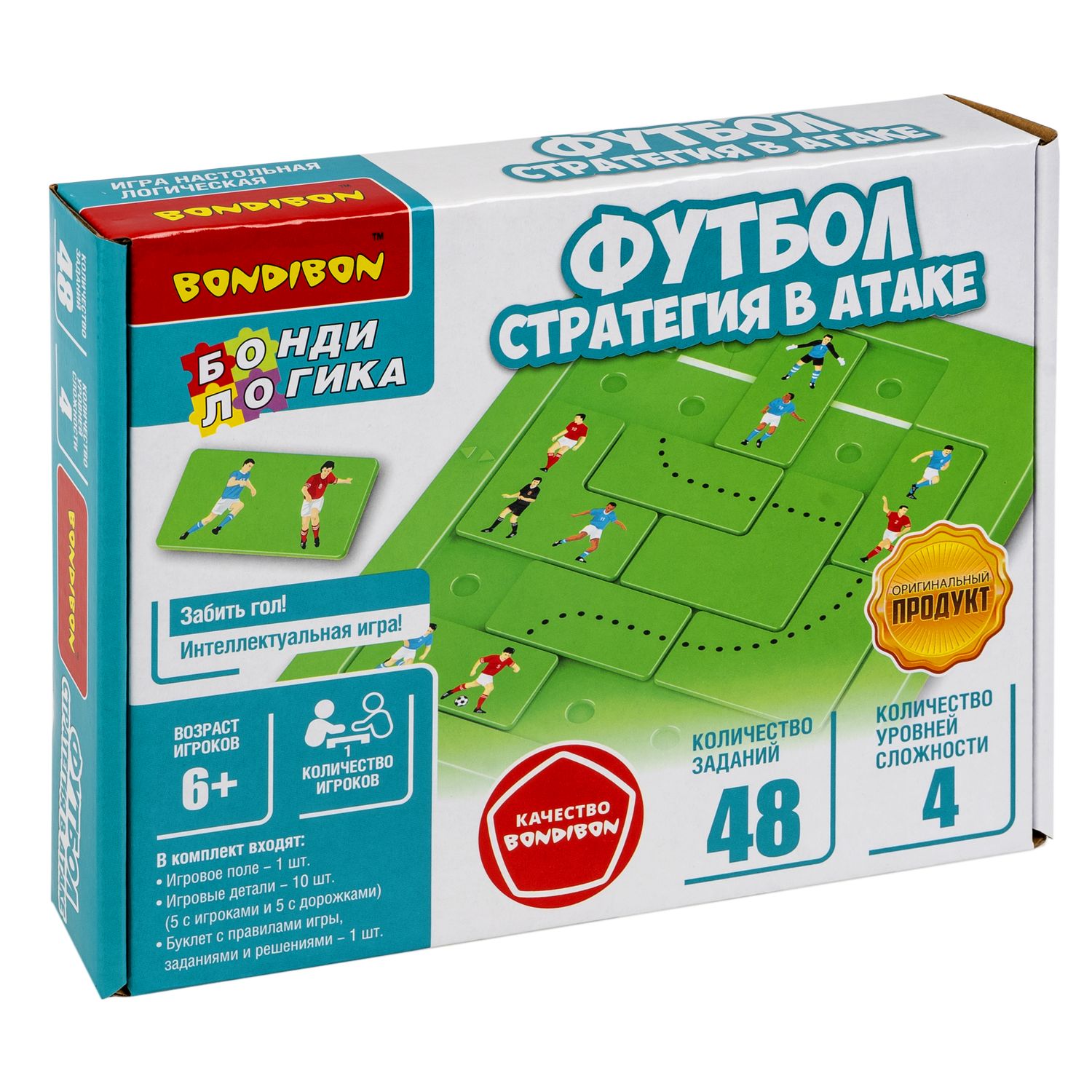 Настольная игра Bondibon логическая ФУТБОЛ - фото 3