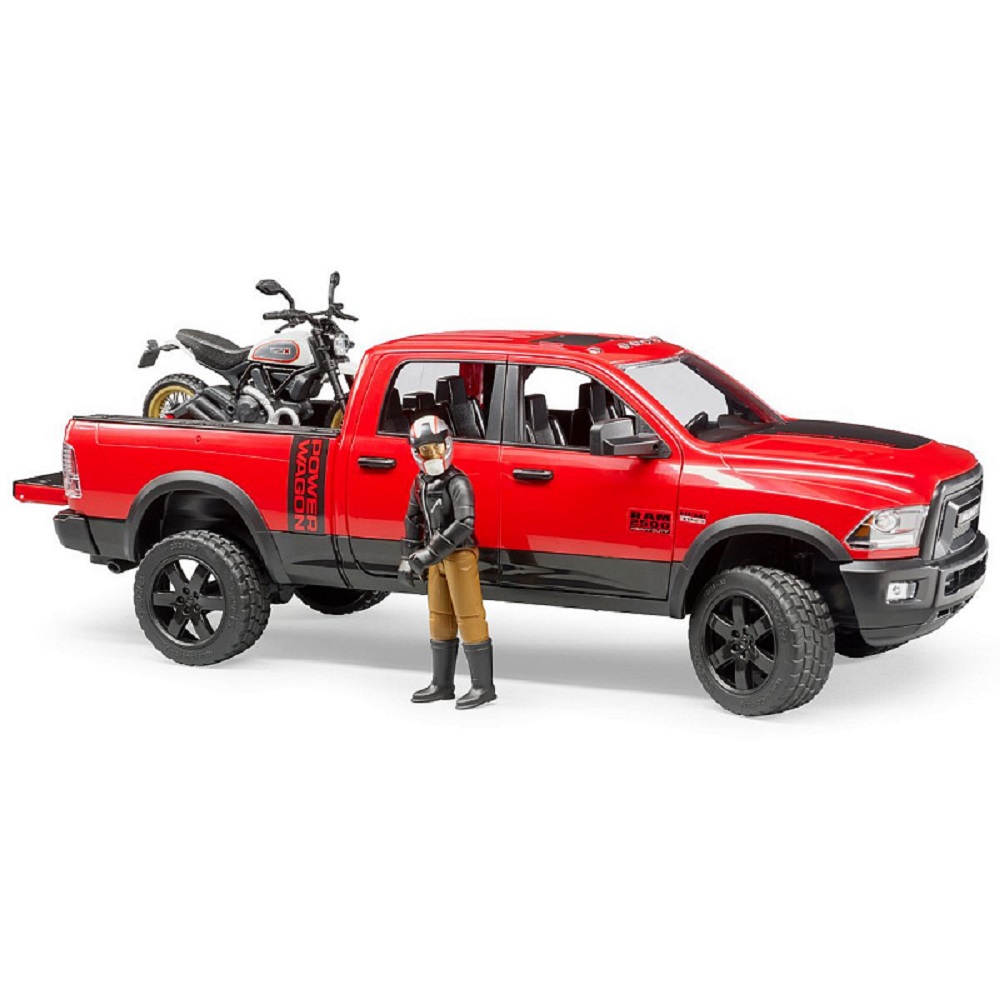 Внедорожник Bruder с мотоциклом 1:16 02502 - фото 2