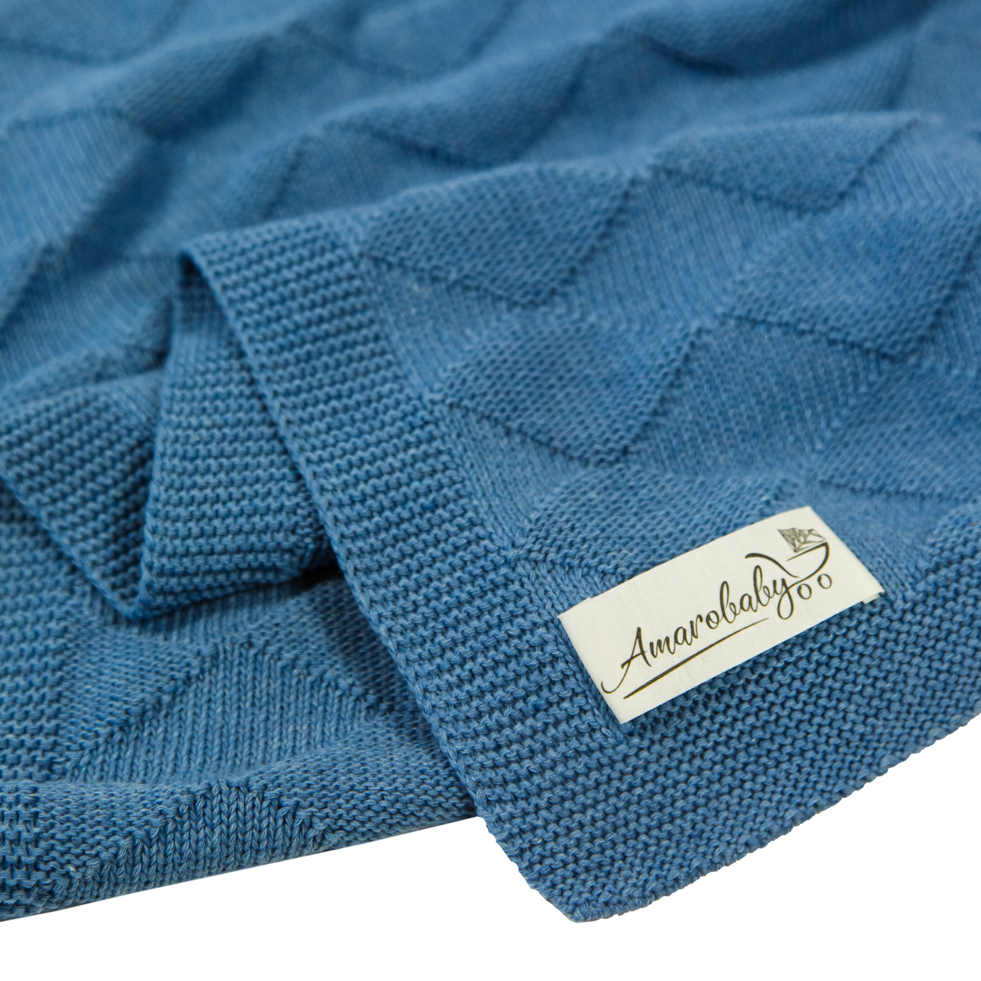 Плед Amarobaby Pure Love Ромбы 75 x 105 см - фото 5