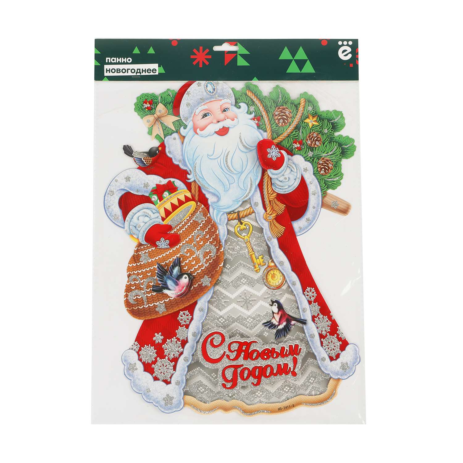 Панно новогоднее ё в ассортименте - фото 1