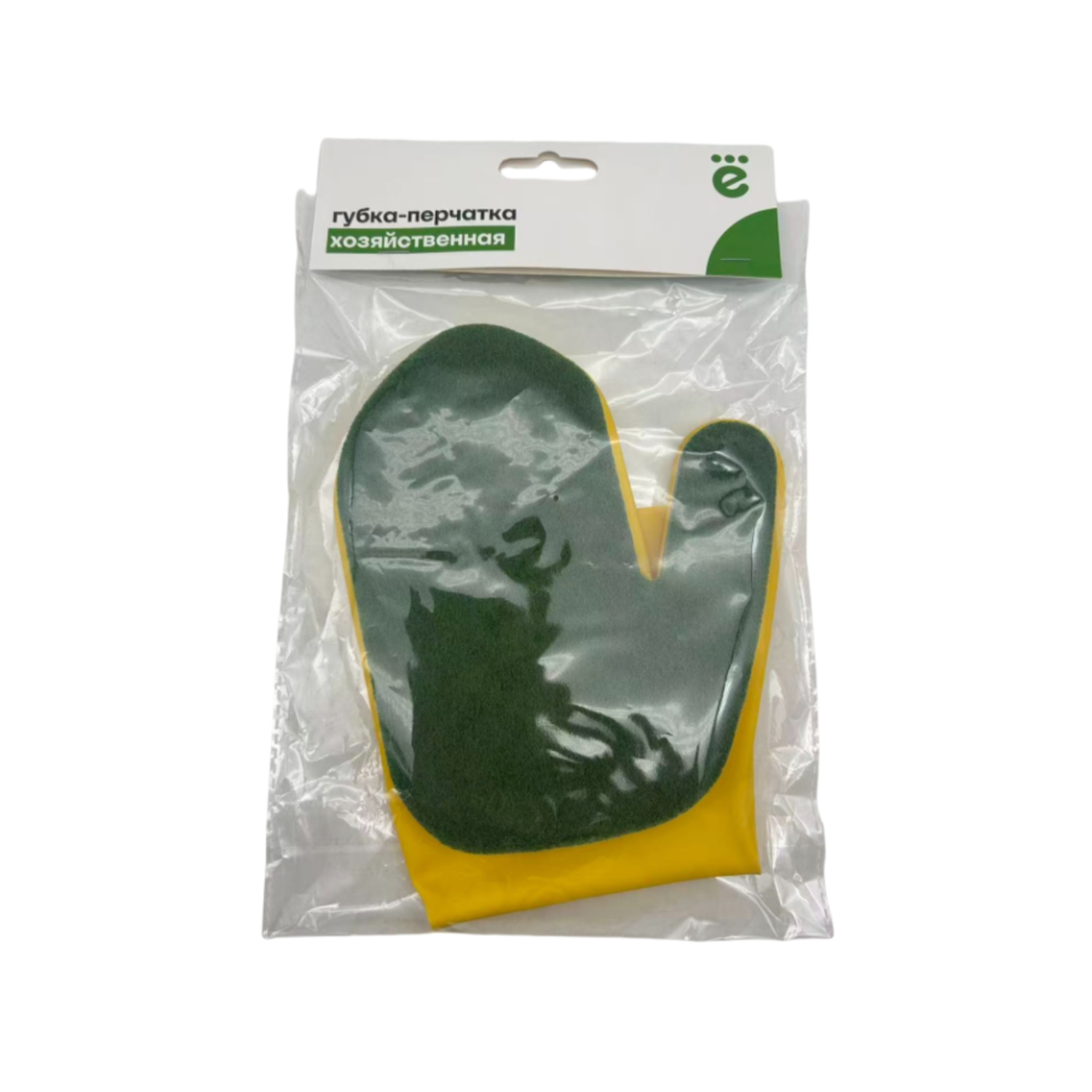 Губка-перчатка ё хозяйственная - фото 4