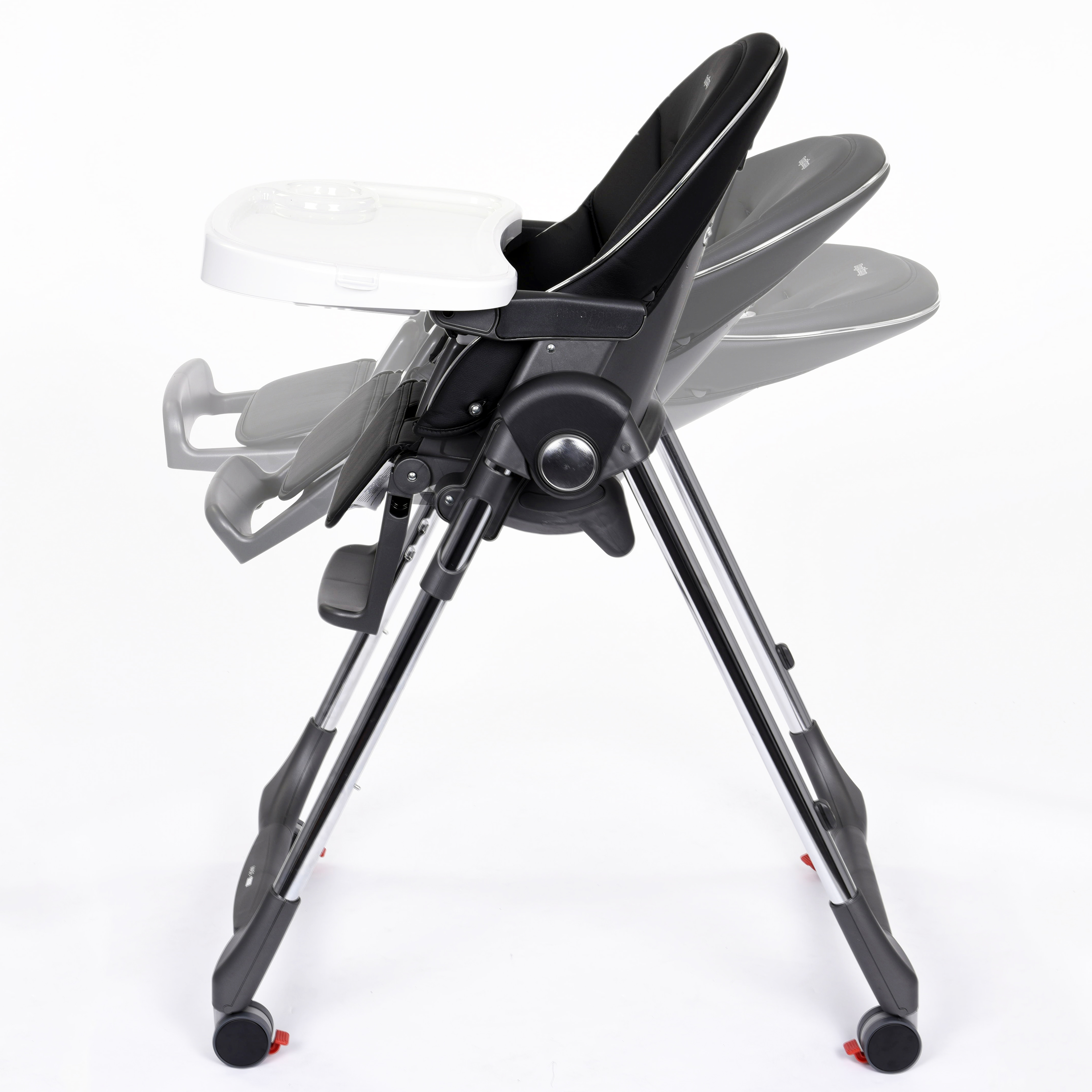 Стульчик для кормления Peg-Perego Prima Pappa Follow Me черный - фото 2