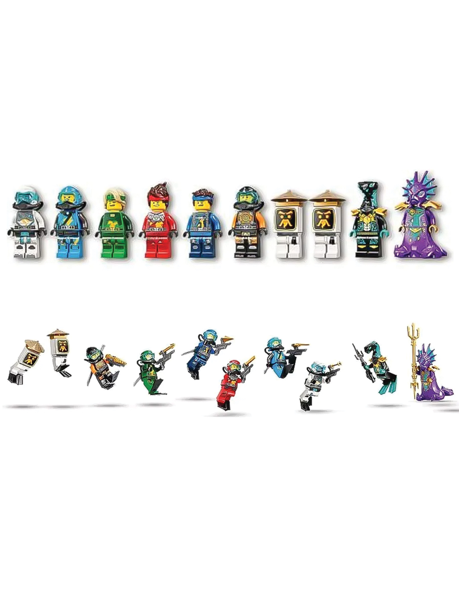 Конструктор Madliani Подводный корабль 1211 дет. - фото 5