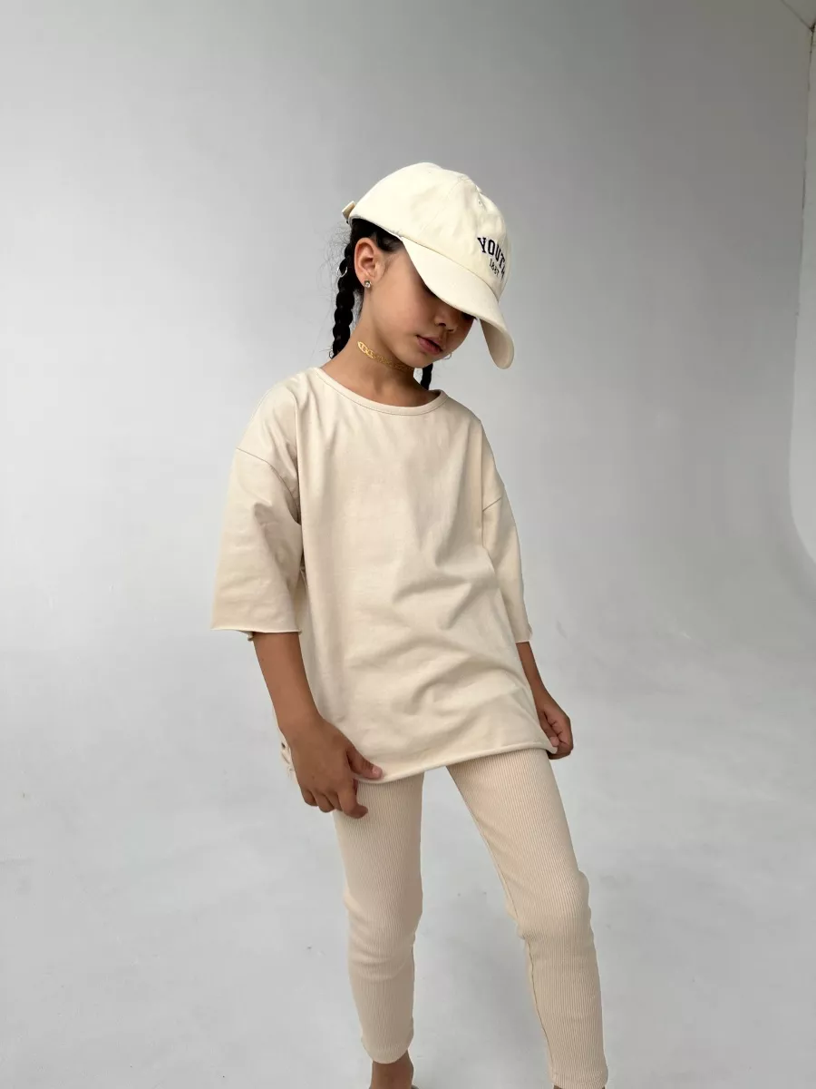 Футболка ROOMY ESSENCE BASICshirt/beige - фото 10