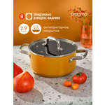 Кастрюля Pragma Robuk 2.9 л желтая