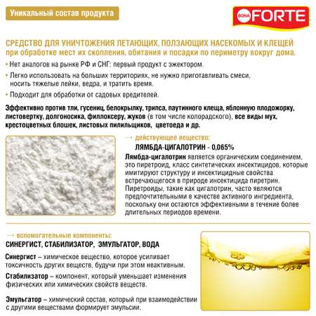 Средство Bona Forte от тли гусениц и других насекомых 1 л