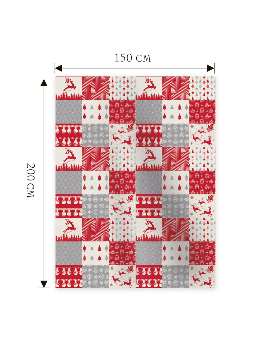 Плед Золотая сказка Лоскутки - фото 12